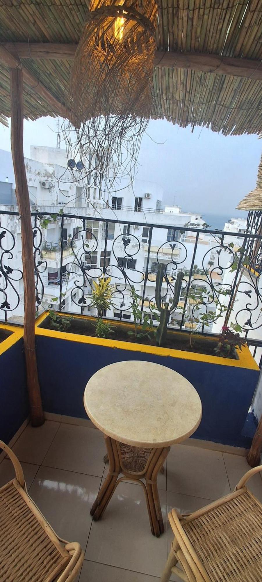 Cozy Flat With Sea View Apartment แทนเจียร์ ภายนอก รูปภาพ